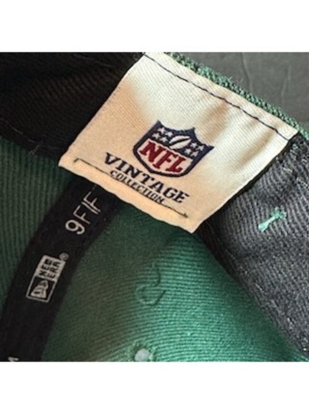 New Era New York Jets Green NFL 9FIFTY  Snapback Cap Hat NWT Flat Brim - Picture 7 of 10